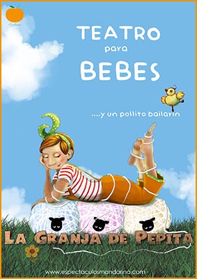 LA GRANJA DE PEPITA. ( teatro para bebés) 20 abril. 18:00 teatro Rigoberta Menchu. LEGANÉS